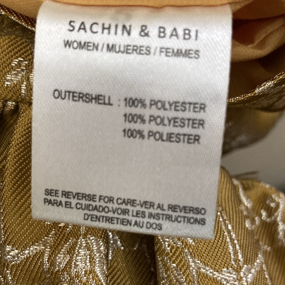 SACHIN -BABI Gold Floral Dress
SIZE 4
WOMENS - Picture 8 of 15
